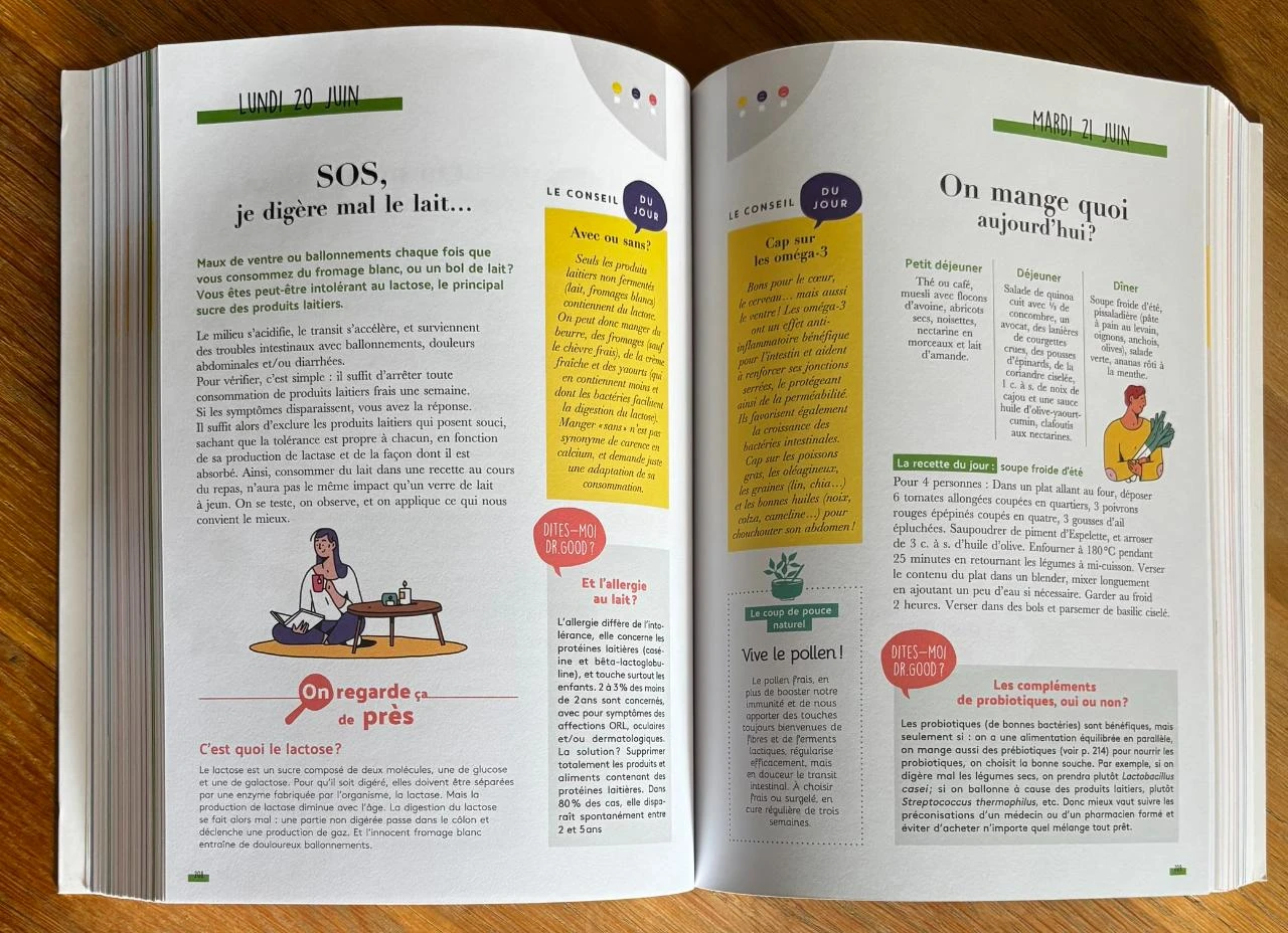 2022 A Year in Top Shape with Michel Cymes (A4 Paperback Format) – photo 8